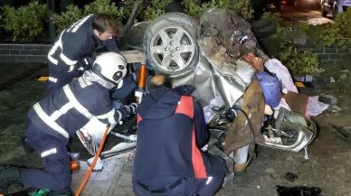 Samsun'da korkunç kaza: İbrahim Çubuk,  Kiraz Çubuk,  Zeynep Lina Çubuk ile ablası Emine Ocak öldü