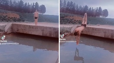 Mardin'de Tiktok videosu çekerken su kanalına atlayan genç hayatını kaybetti