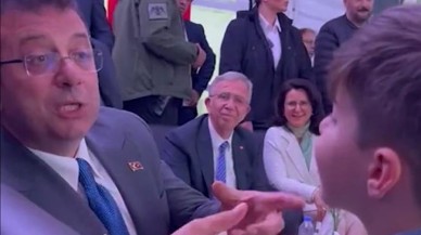 Mansur Yavaş'ın torunu,  sorduğu Ayasofya sorusu ile İmamoğlu'nu terletti