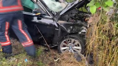 Düzce'de cip ile otomobil çarpıştı: Özgür Seçkin ağır yaralı