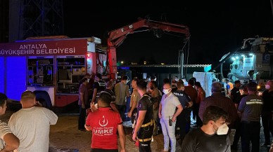 Antalya'da atık su terfi istasyonuna inen Fırat Çiçek,  Emin Akyüz ve Mahmut Yıldız öldü