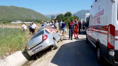 Muğla'da kaza: Otomobilin sürücüsü Sevgi Yıldırım öldü