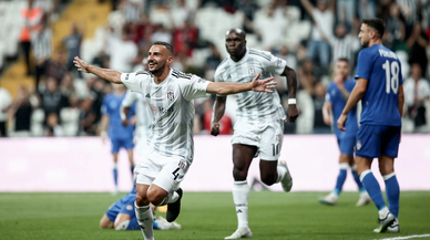 Beşiktaş Avrupa'ya galibiyetle başladı. Tirana'ya şans tanımadı