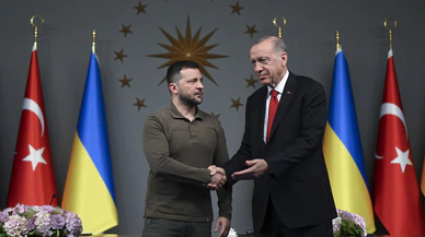 Erdoğan Zelenskiy'le görüştü. Flaş açıklama