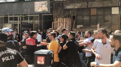 İnegöl'de Suriyeli gerginliği. Ortalık karıştı. Yaralılar var. Polis önlem aldı