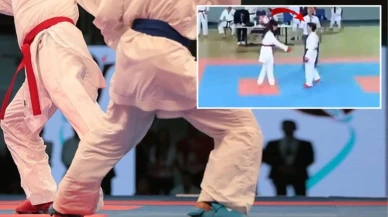 Yenilgiyi hazmedemeyen Ermeni karateciden,  Azerbaycanlı rakibine skandal hareket