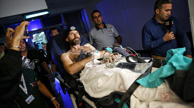 Mersin'de mağarada rahatsızlanan ABD'li dağcı tahliye edildi