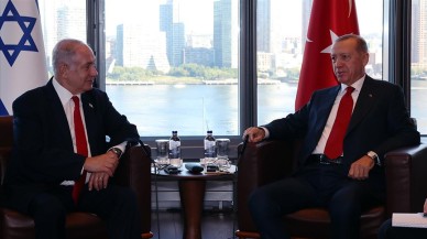ABD'de kritik görüşme. Erdoğan,  Netenyahu'yu kabul etti