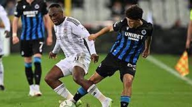 Mert kurtardı Cenk attı. Beşiktaş Brugge ile berabere kaldı