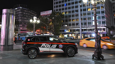 Yerli otomobil Togg polis aracı oldu