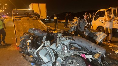 Büyükçekmece'de korkunç kaza: 4 kişi öldü,  4 kişi yaralandı