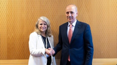 Başkan Kurtulmuş,  NATO PA Başkanı Garriaud-Maylam ile görüştü