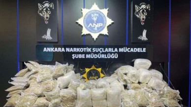 Ankara’da 90 kilogram esrar ile yakalandılar