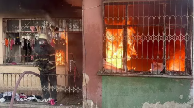 Aksaray'da evde yangın! Suriye’li çocuk  Cihan Carruh  odasında yanarak can verdi
