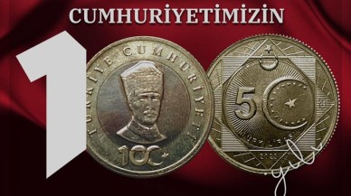 5 lira madeni para basıldı
