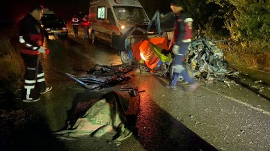 Isparta'da korkunç kaza: 4 kişi öldü