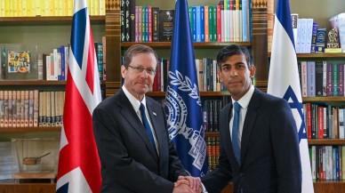 Bir sen eksiktin! İngiltere'nin Hint asıllı başbakanı da İsrail'e desteğe gitti