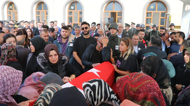 Şehide son görev. Gözyaşları sel oldu