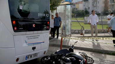 Fethiye'de motosikletiyle çarptığı minibüsün camı boğazını kesen Hüseyin Özbek öldü