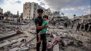 Gazze'de 18 bin bomba atıldı! Hiroşima'ya atılan bombanın 1, 5 katı