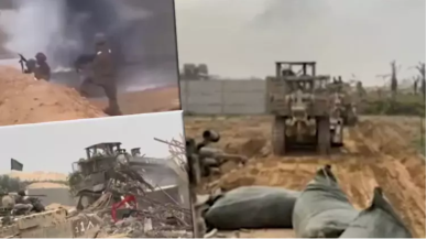 Savaşta bir ilk! İsrail görüntüleri yayınladı Tünelde pusuya düşen İsrail askerleri Hamas ile çatıştı