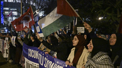 ABD Dışişleri Bakanı Blinken Ankara'ya geldi. ABD Büyükelçiliği önünde protesto gösterisi
