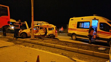 Erzincan'da kaza: Yunus Tokar ve Asiye Tokar öldü