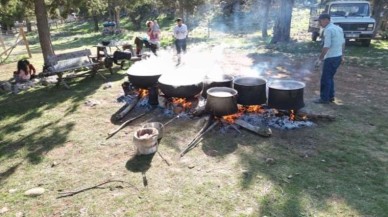 Dağdan topluyorlar. Kazanda kaynatıyorlar. C vitamini deposu. Bronşite astıma iyi geliyor. Kilosu 150 TL 