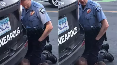 Dünya onu bu görüntülerle tanımıştı! George Floyd’u öldüren eski polis bıçaklandı