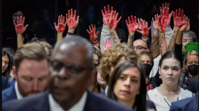 ABD Senatosu’nda savaş karşıtı protesto: 12 kişi gözaltında