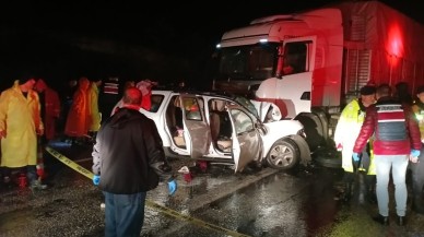 Balıkesir'de feci kaza: Dursun Karataş,  Zeynep Karataş ve Cemile Karataş öldü