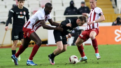 Galatasaray Sivas'ta dondu kaldı