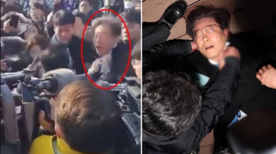 Güney Kore'de ana muhalefet lideri Lee Jae-myung bıçaklı saldırıya uğradı!