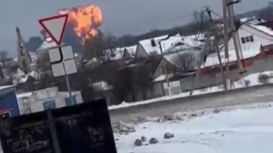 Rusya'da askeri uçak düştü: Çok sayıda ölü!