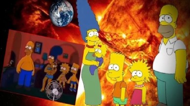 Simpson'ların 2024 kehaneti ürküttü! 100 yılda bir meydana gelen doğa olayı dünyayı ele geçirecek