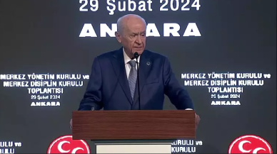 MHP MYK toplantısı: Bahçeli'den önemli açıklamalar!