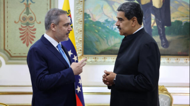 Fidan'dan Maduro'ya ziyaret!