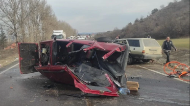 Ankara’da feci kaza: 4 ölü,  2 yaralı!
