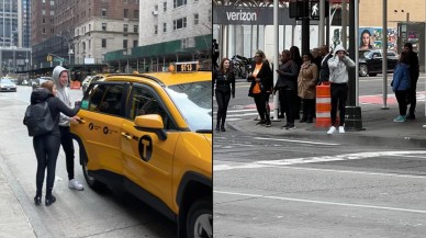 Eylem Tok ve oğlu Timur Cihantimur ABD'de kahkaha atarken görüntülendi