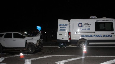 Antalya'da kaza: Mehmet Deniz,  Adem Yağız ve Osman Tunç öldü