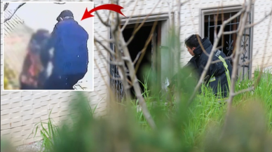 Villada patlama sonucu yangın çıktı! Bahçıvan alevler içinde kendini sokağa attı