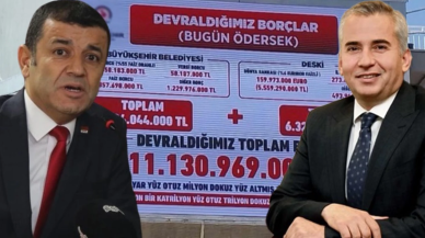 Denizli'de yeni başkan devraldığı borçları afişe etti! "Bugün ödersek"