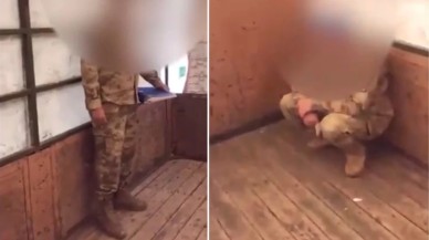 Skandal görüntü! 5 uzman çavuşu kamyon kasasında disipline sevk ettiler