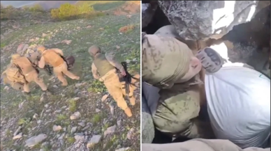 Terör örgütüne ağır darbe: 8 ilde 82 mağara ve sığınak imha edildi!