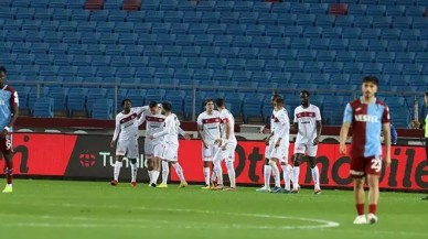 Trabzonspor kendi sahasında Sivasspor'a yenildi