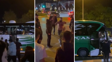 Yolcu otobüsünde ilginç olay: Kırık soda şişesiyle yolcuları rehin aldı!