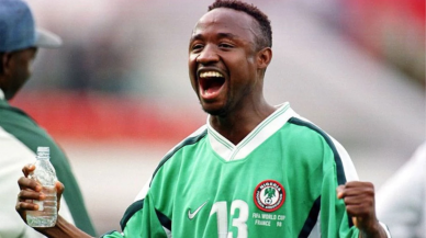 Efsane futbolcu Babangida kaza geçirdi! Durumu kritik...