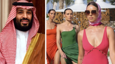 Arabistan'ın ülke tarihinde bir ilk: Mayolu defile düzenlendi!