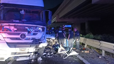 Adana'da TIR'la çarpışan otomobildeki Mevlüt Akgün öldü
