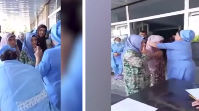 Tacikistan'da başörtülü kadınları hastaneye almadılar